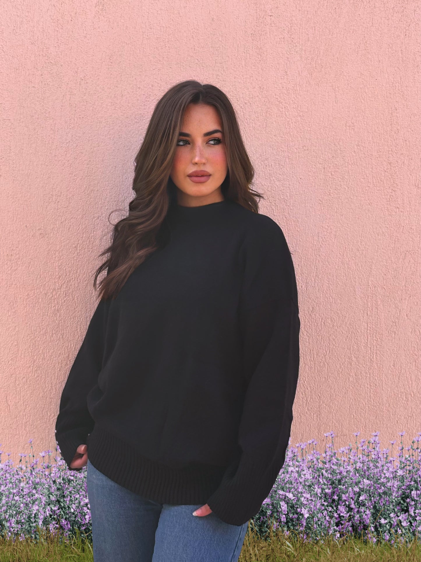 بلوفر صوف بيزك