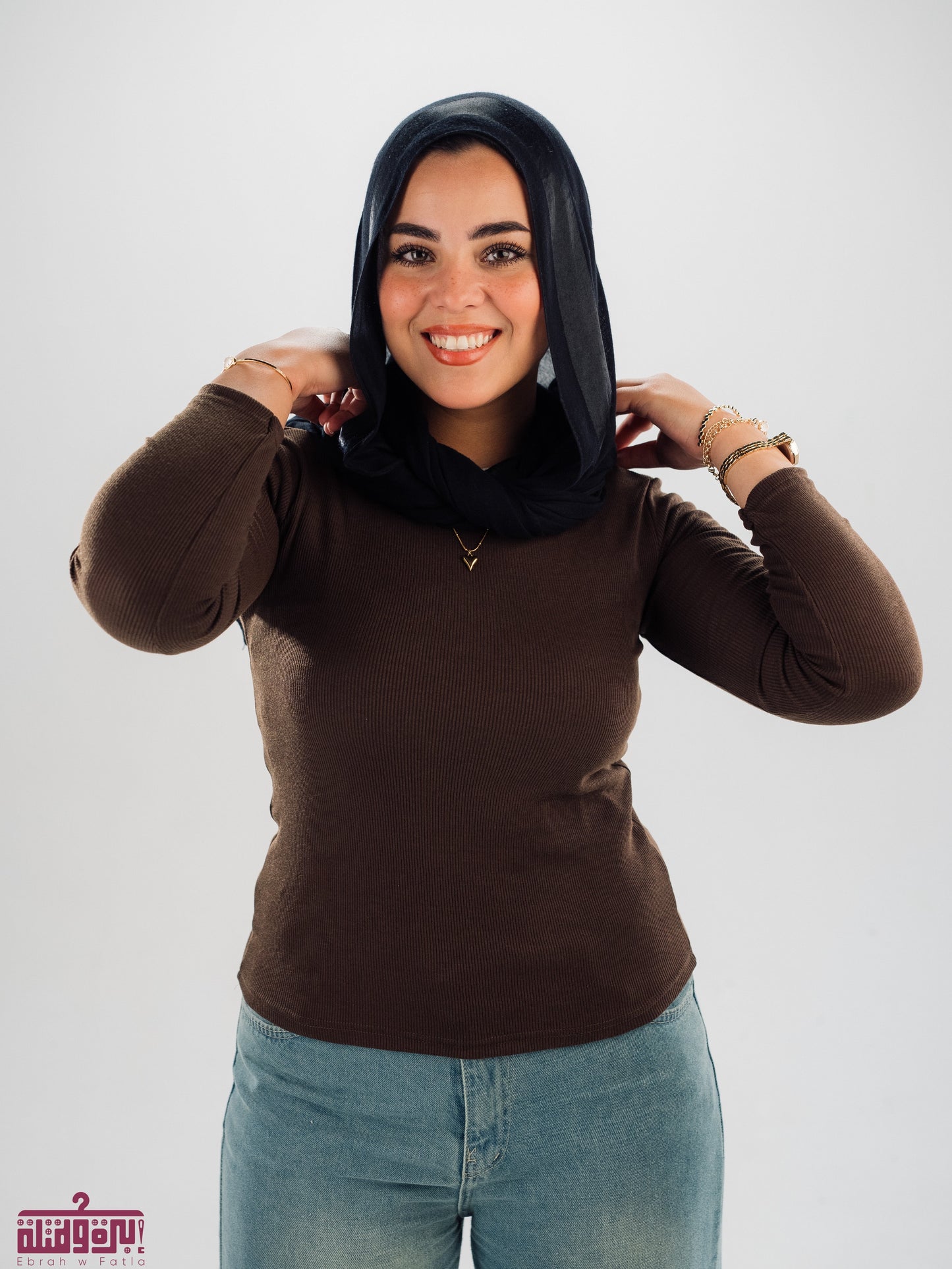 Basic Sleeve - توب بيزك مخطط