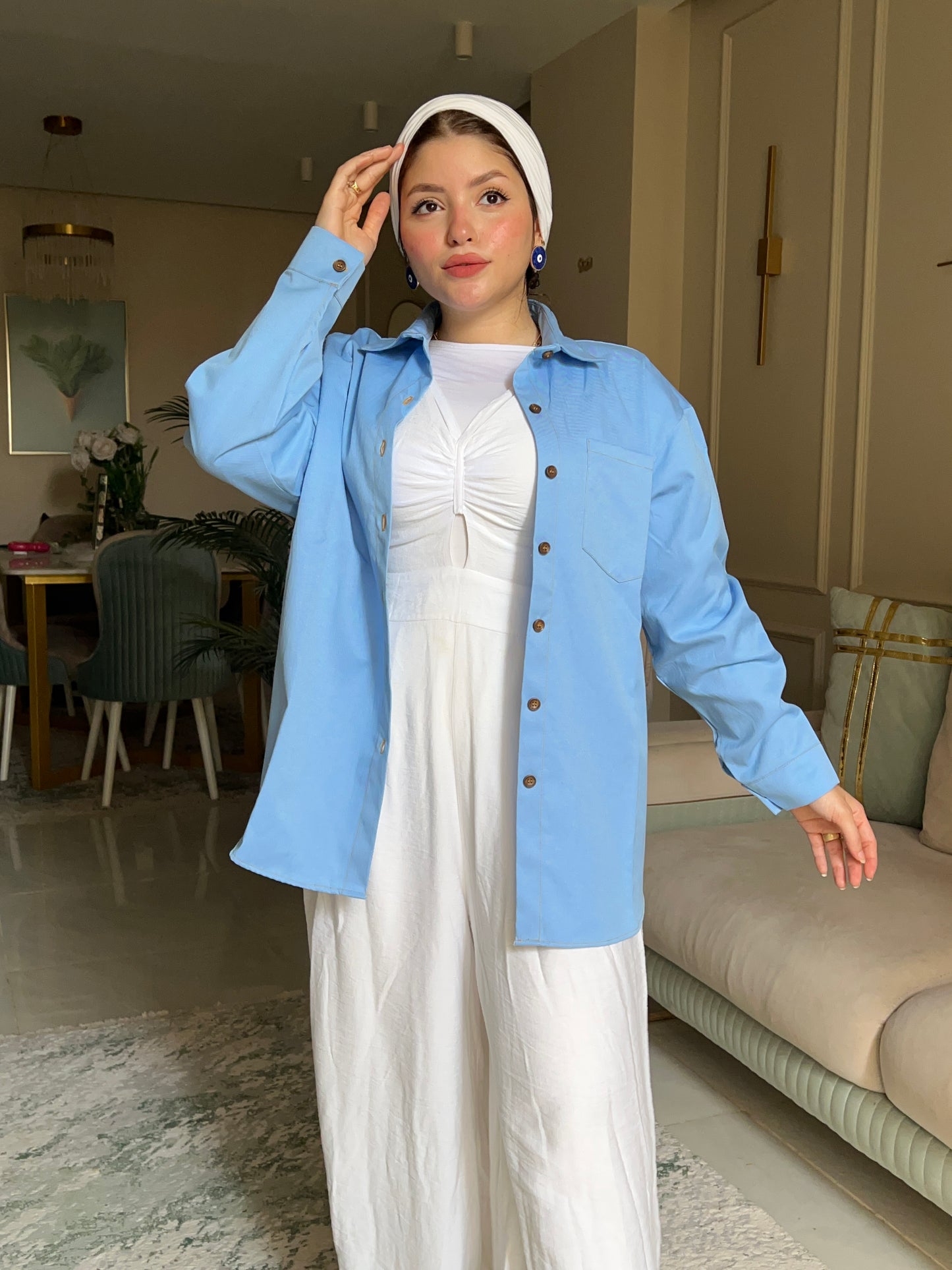 Jeans Shirt - قميص جينز
