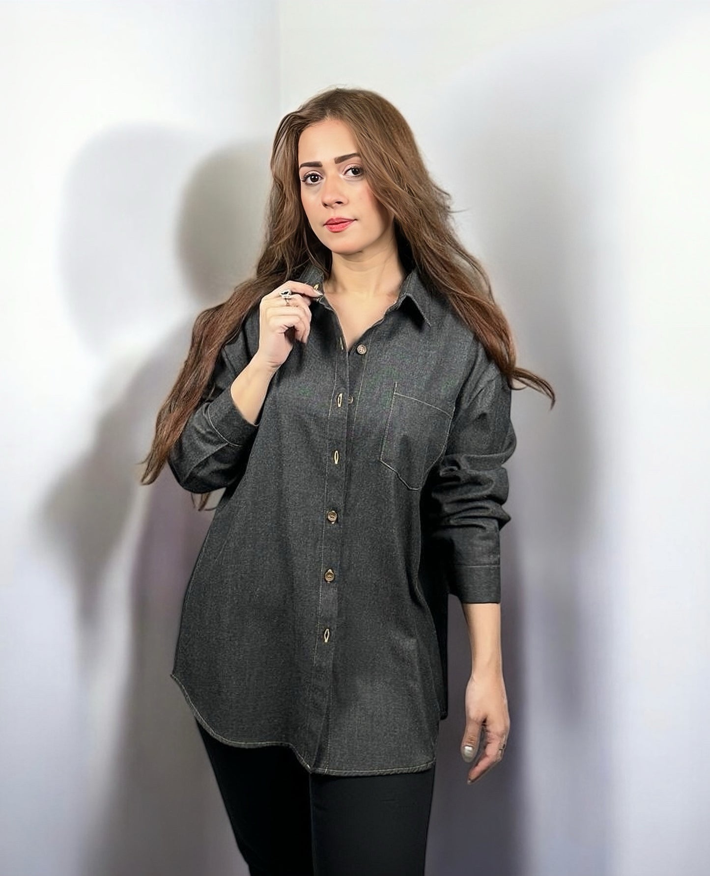 Jeans shirt - شميز جينز