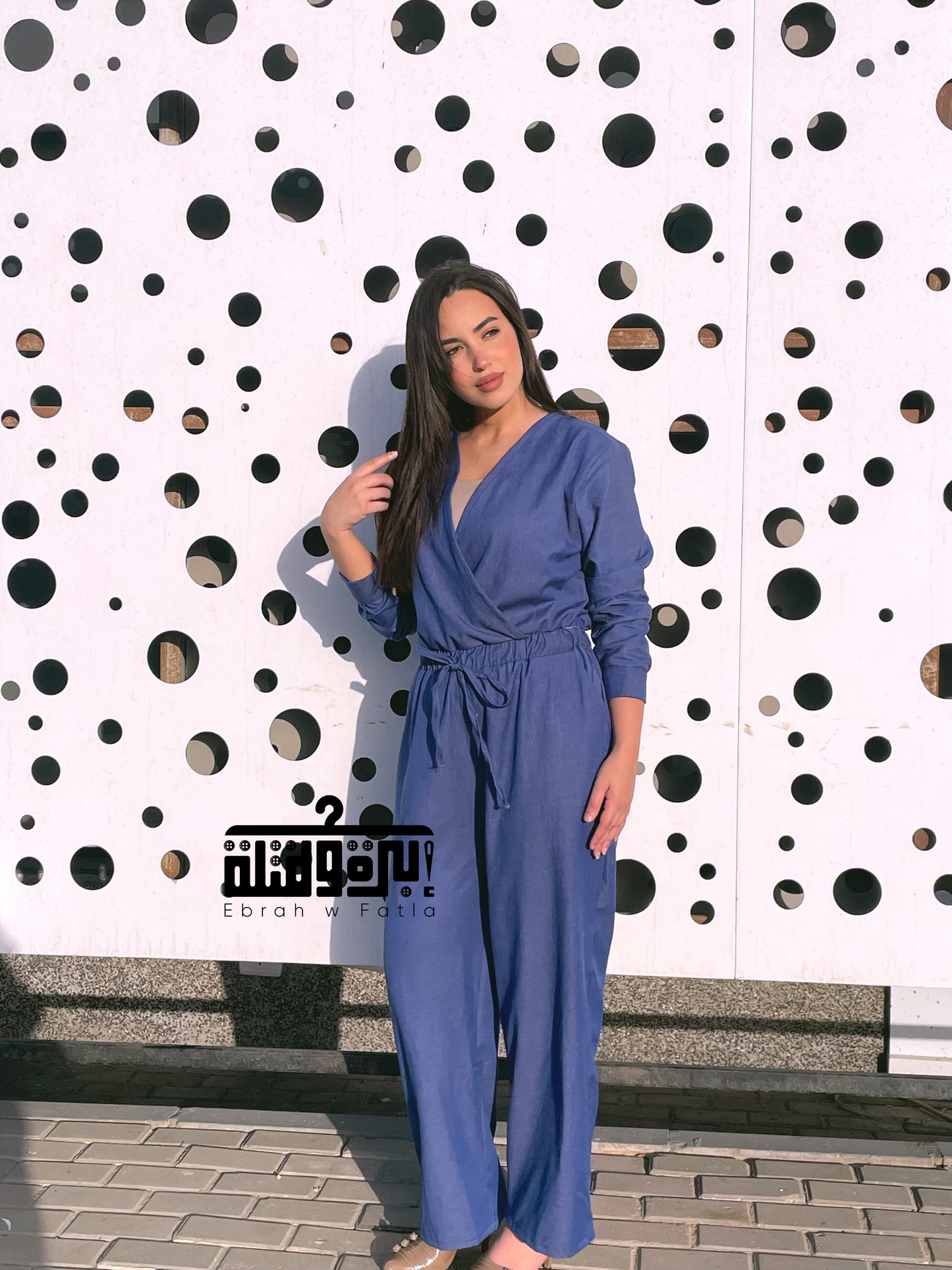 Denim jumpsuit - جامبسوت جينز
