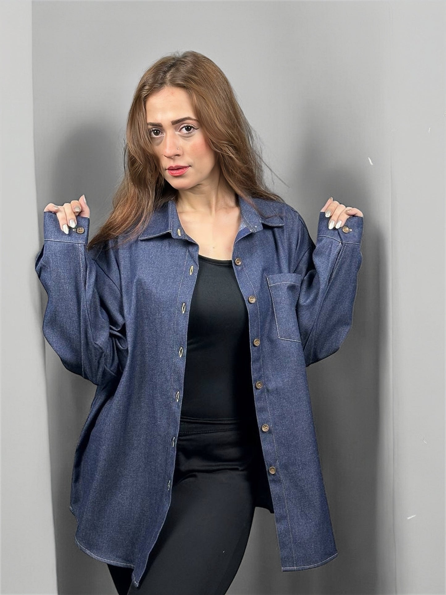 Jeans shirt - شميز جينز