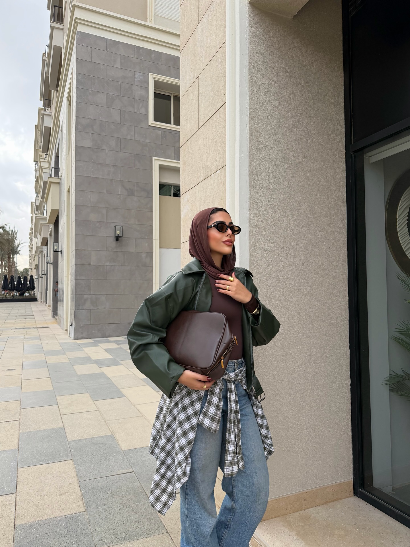 جاكت جلد - leather jacket