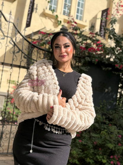 جاكت فرو - بيج