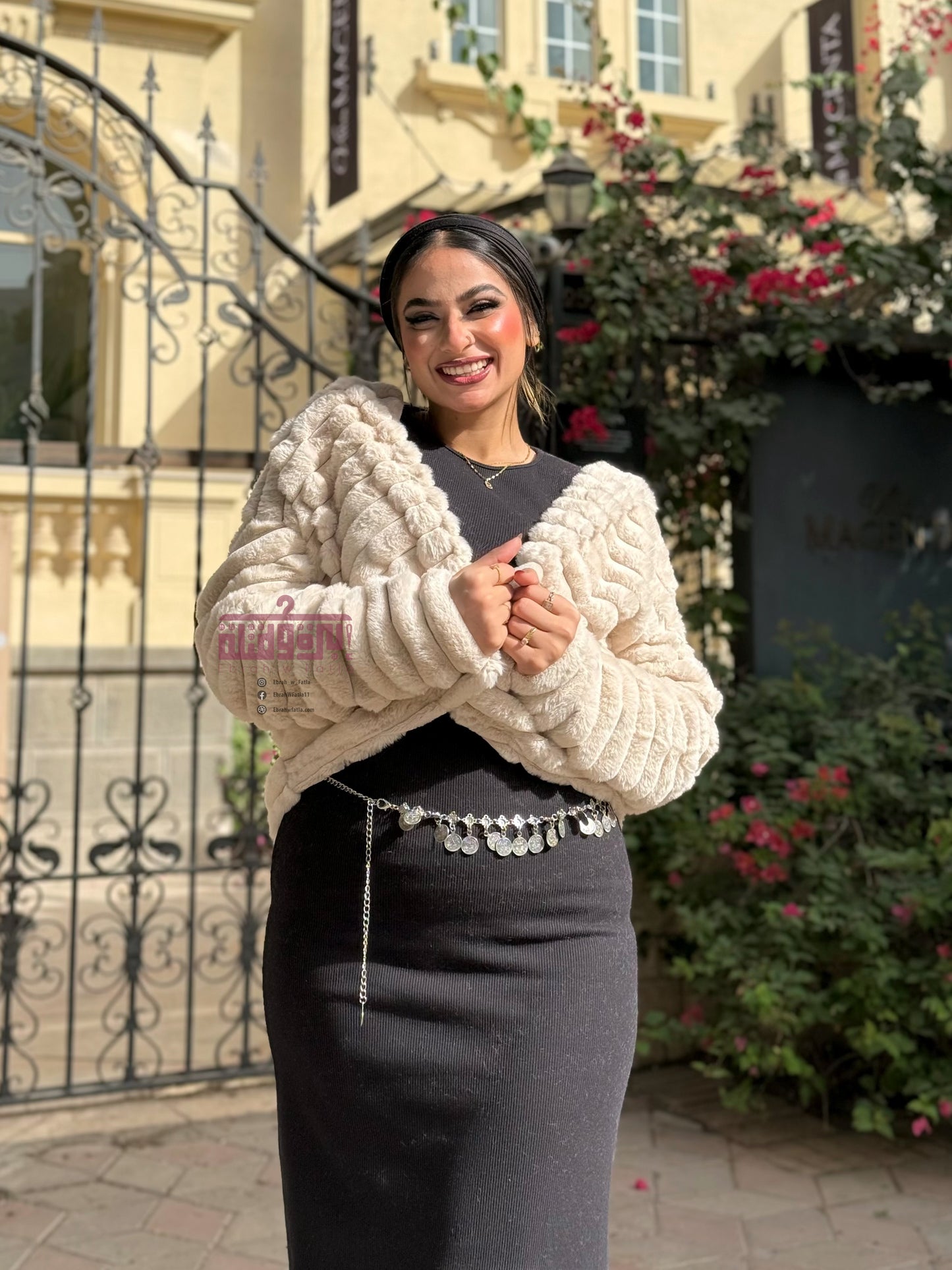 جاكت فرو - بيج