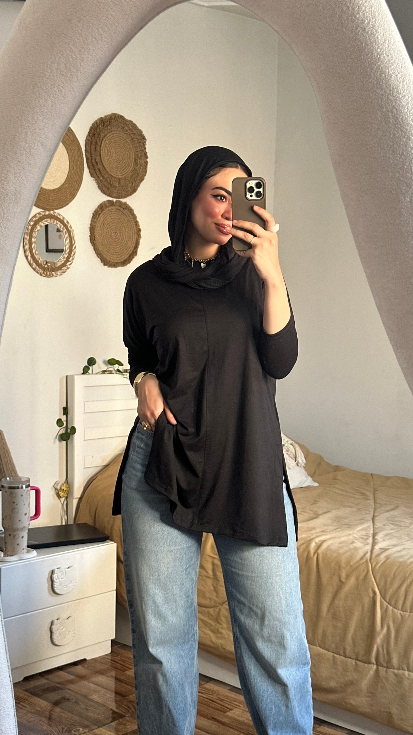 Cotton shirt - تيشرت اوفر سايز