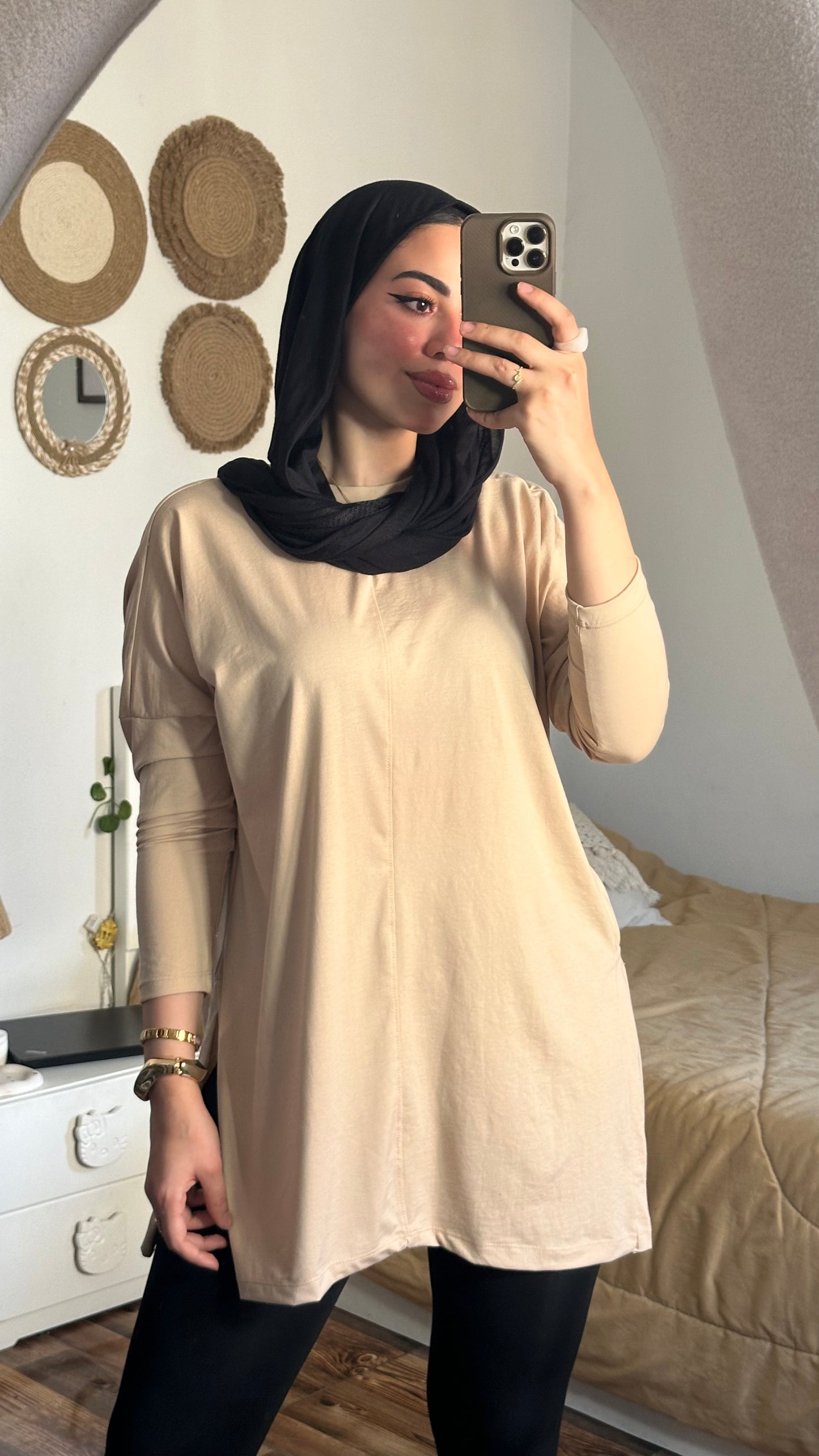 Cotton shirt - تيشرت اوفر سايز