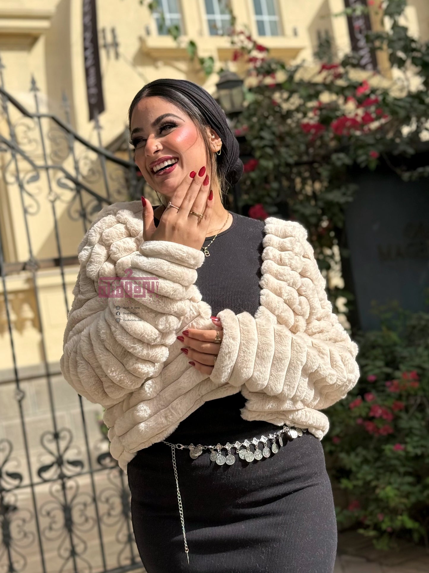 جاكت فرو - بيج