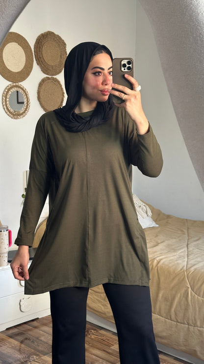 Cotton shirt - تيشرت اوفر سايز
