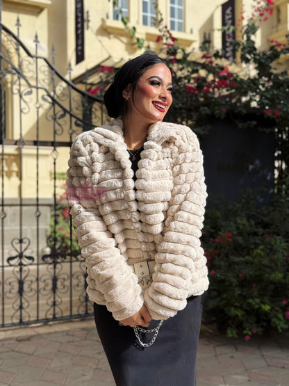 جاكت فرو - بيج