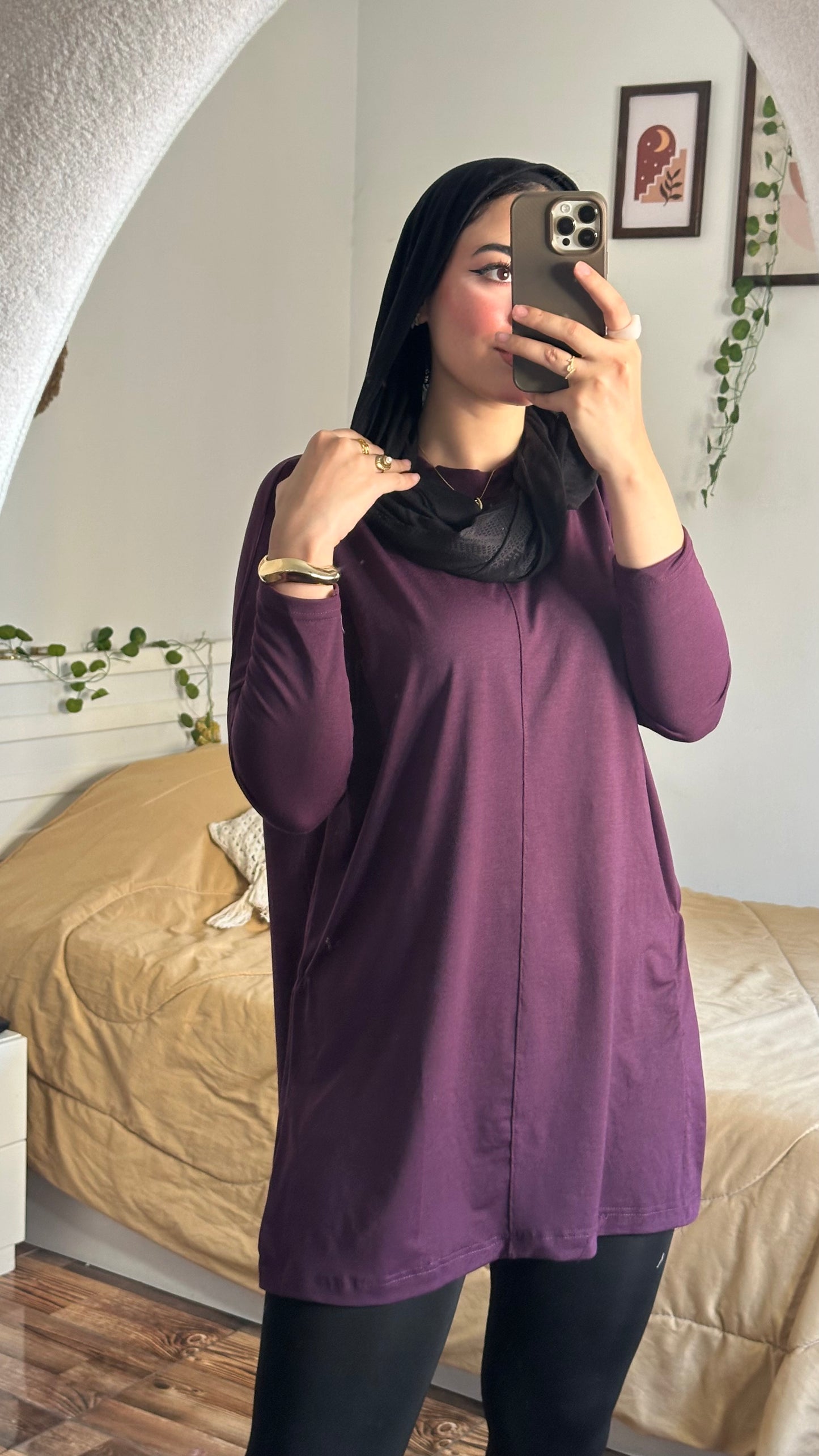 Cotton shirt - تيشرت اوفر سايز