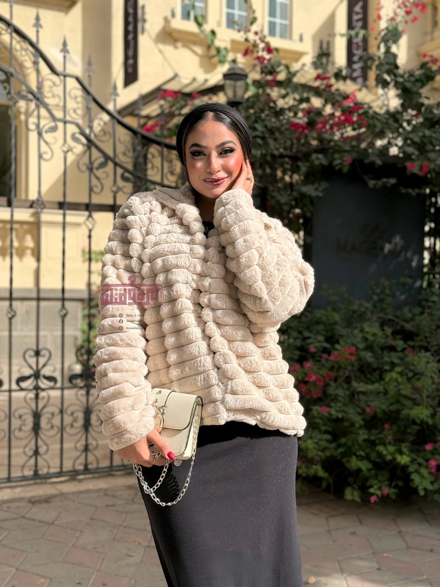 جاكت فرو - بيج