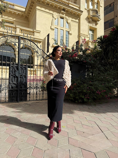 جاكت فرو - بيج