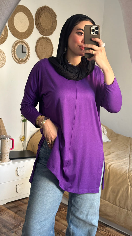 Cotton shirt - تيشرت اوفر سايز