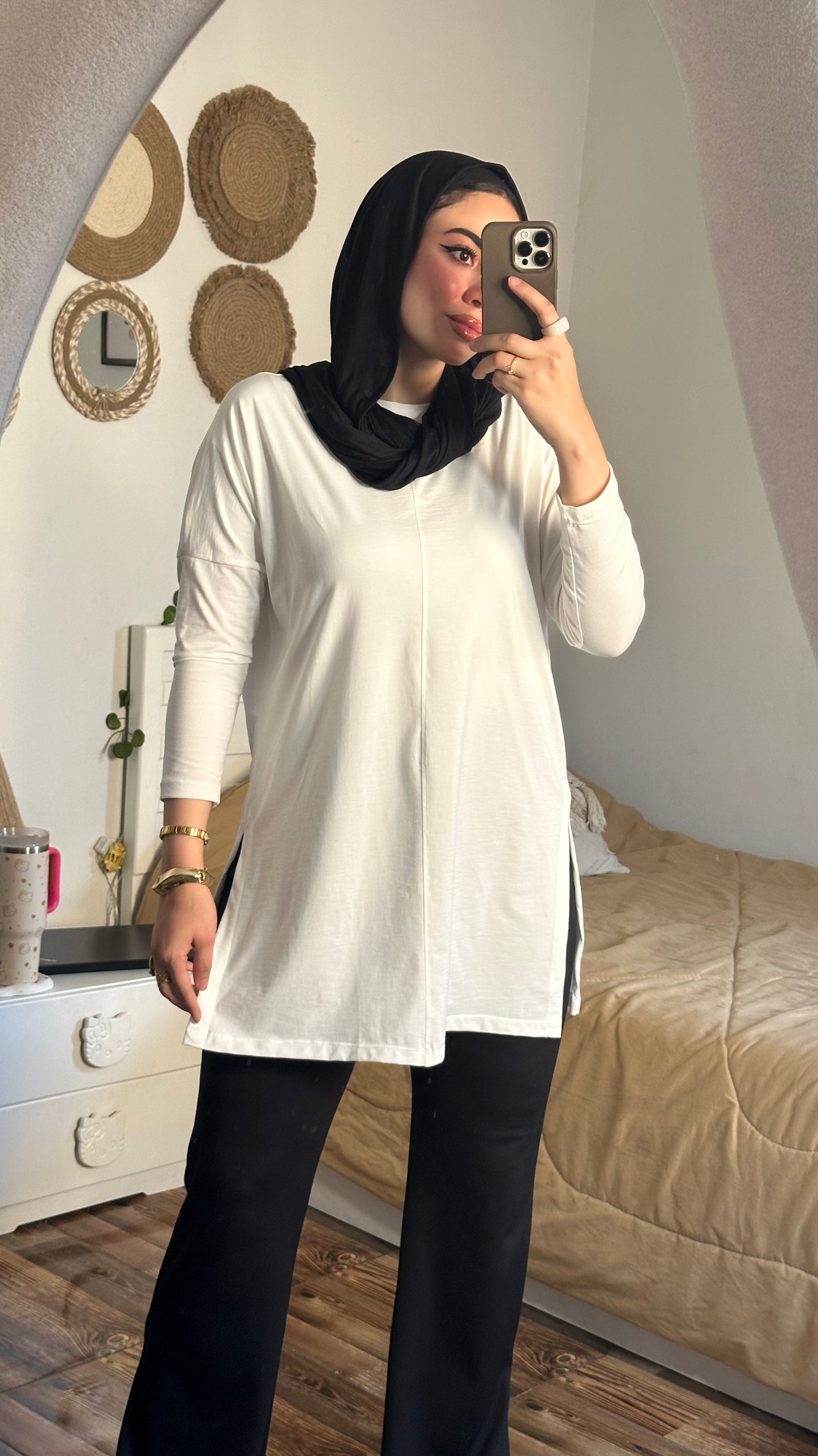 Cotton shirt - تيشرت اوفر سايز