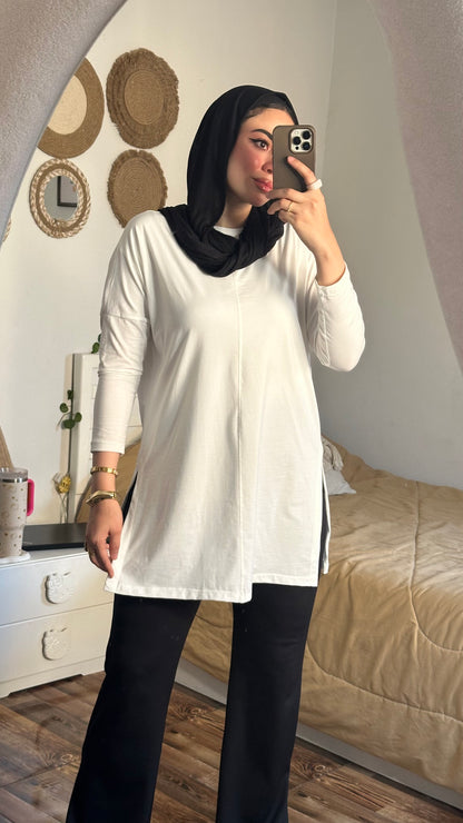 Cotton shirt - تيشرت اوفر سايز