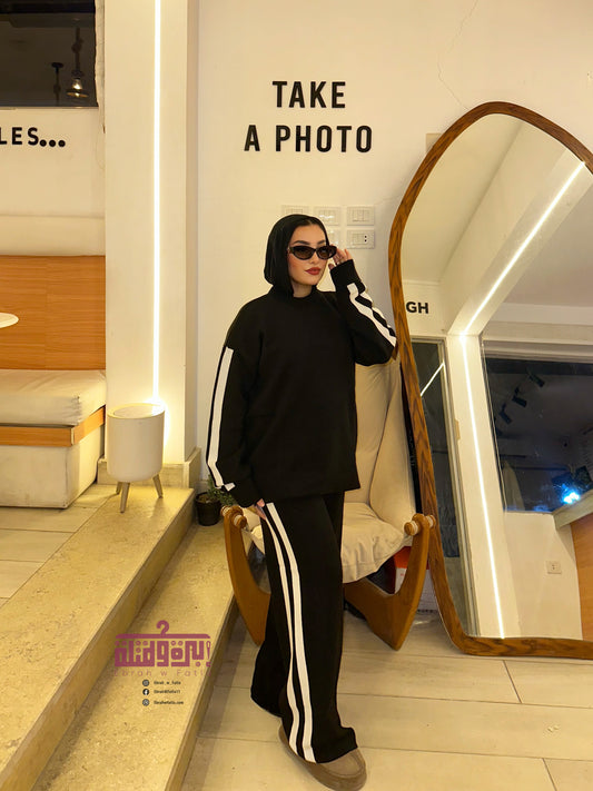 سوت صوف - اسود