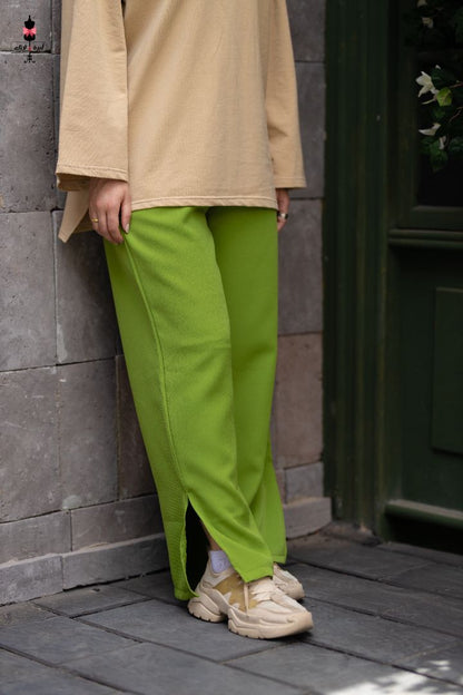 Wide Leg Pants - بنطلون وايد ليج