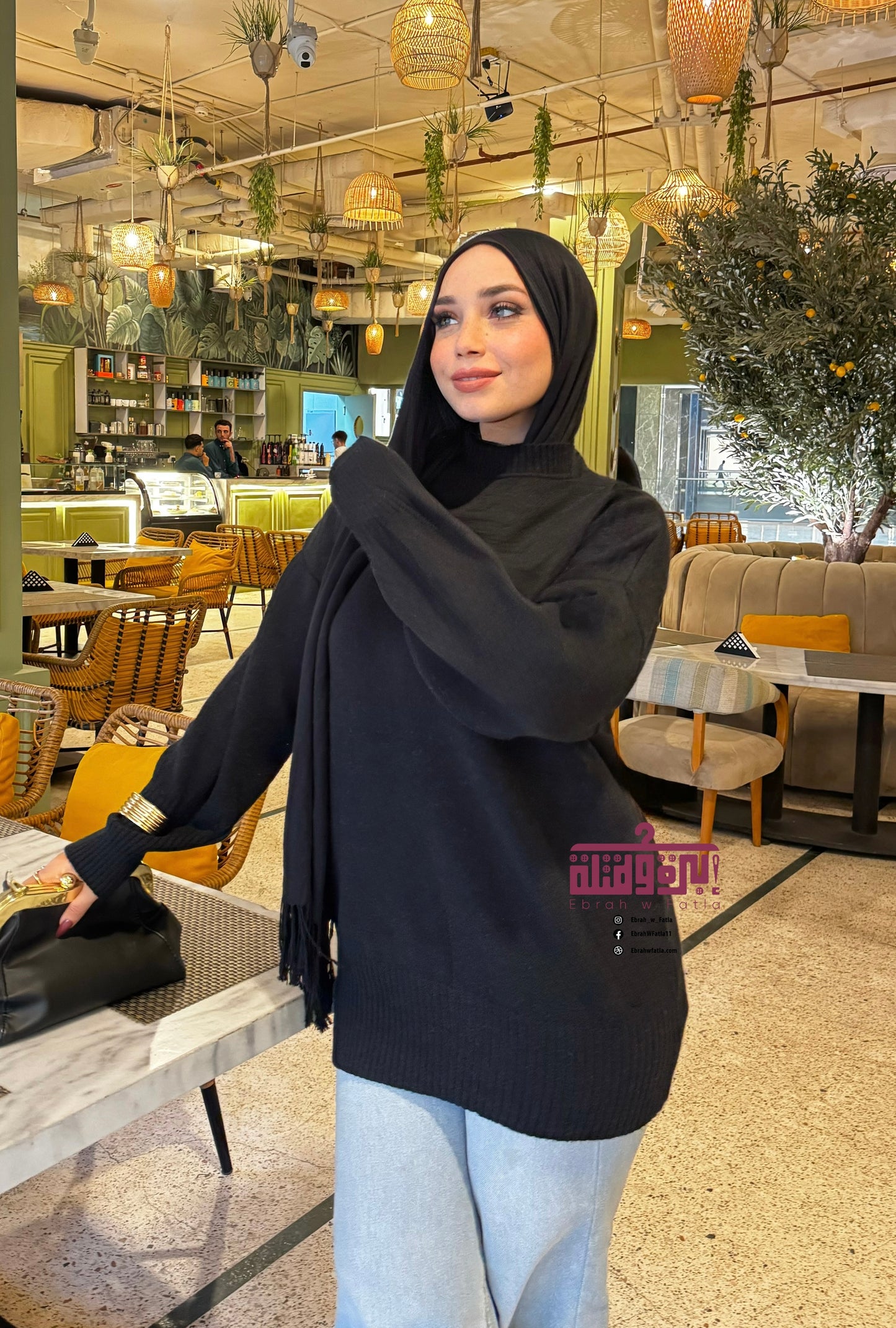 بلوفر صوف - اسود winter 2026
