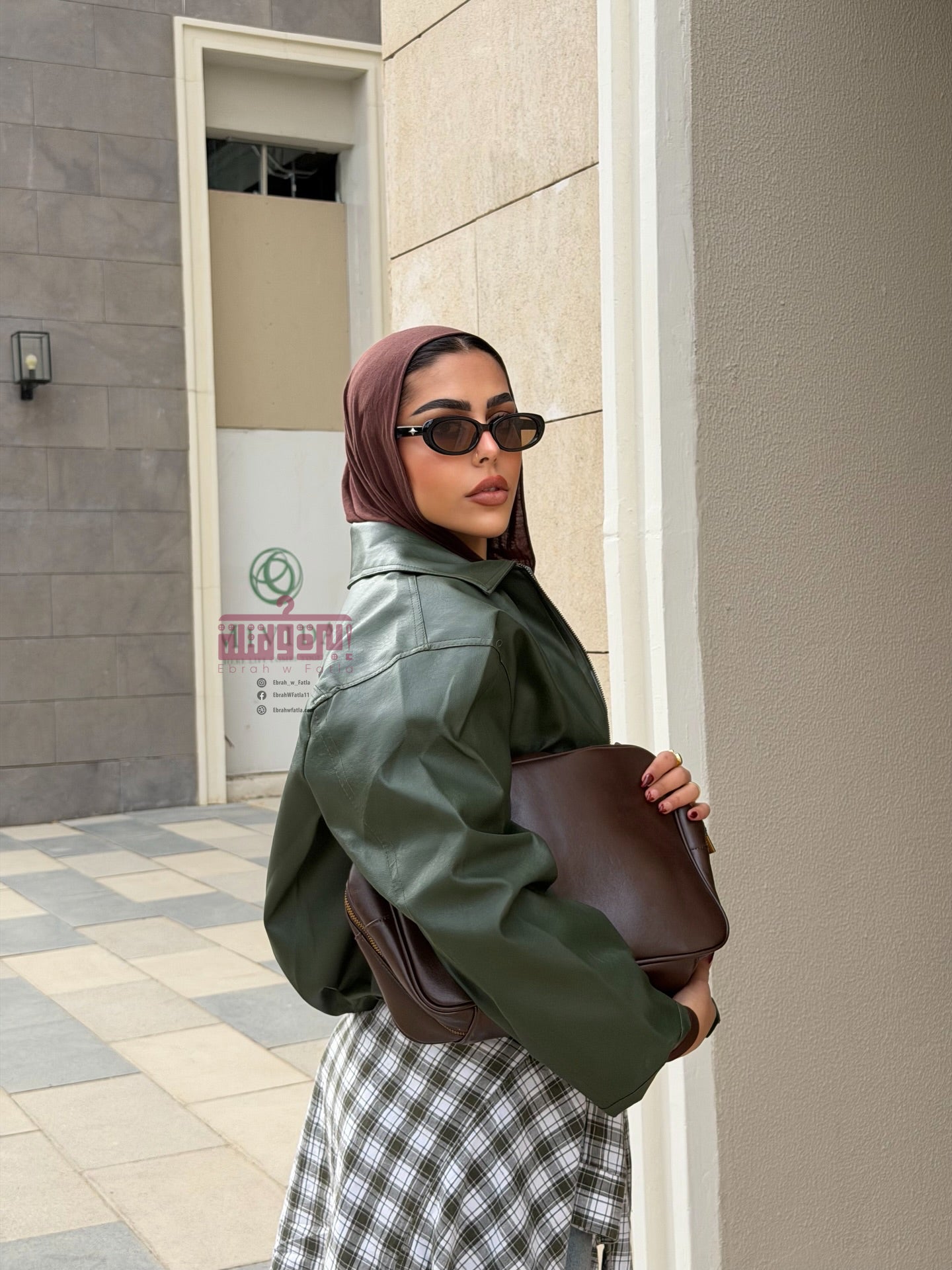 جاكت جلد - leather jacket